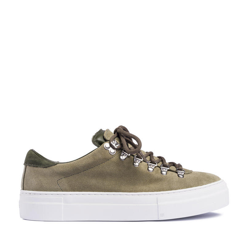 Marostica Low Olive Suede Platform W